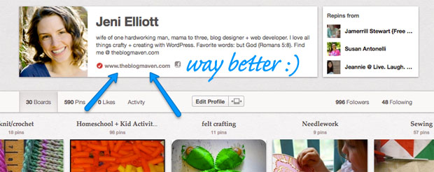 How to Verify Your Blog with Pinterest