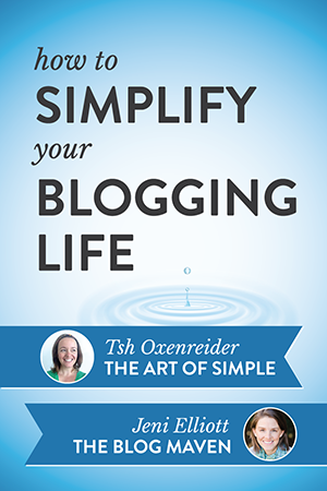 Do you ever feel like blogging is just too hard? In this podcast episode, Jeni interviews Tsh Oxenreider from The Art of Simple on how this seasoned blogger is scaling back and making her blogging life simpler. A must listen!