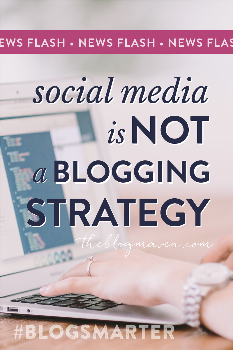 News Flash, BLOGGERS: Social media is NOT a strategy! Learn the difference between a strategy and tactic, and what is means for YOU (hint: you're probably working too hard...) https://www.bizmavens.com/social-media/