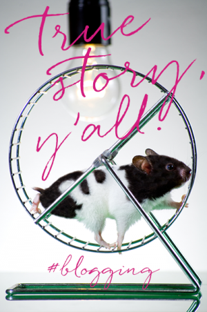Welcome to the blogging rat race.